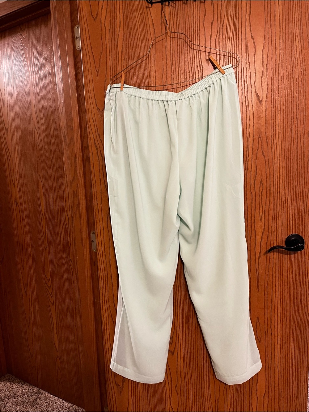 Ashro Sz XL Mist Green 3-Piece Beaded Pant Set Formal Party Church Wedding - Picture 10 of 11